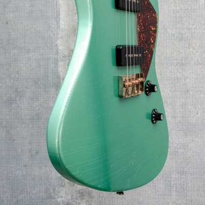 Maghini Guitars Skylark Light Jade Metallic image 6
