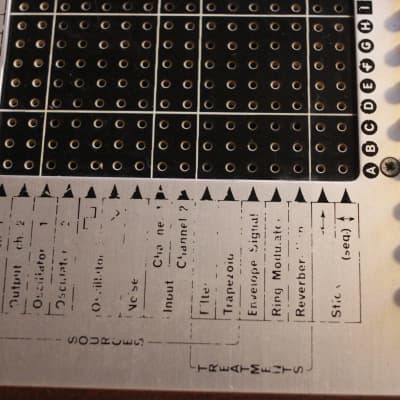 EMS VCS3 1970's MKII modular analog classic synthi NO KS keyboard image 16