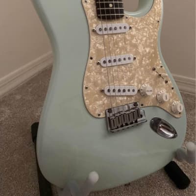 Fender American Standard Stratocaster - Sky Blue! Rosewood Neck w. Fender Custom '69 pups & Fender Tweed case image 3