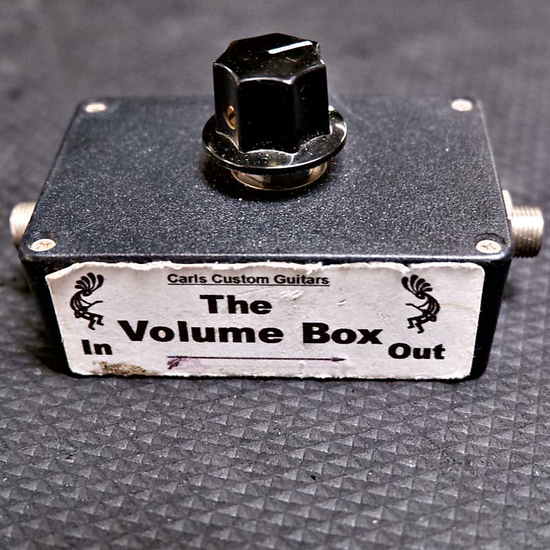 Carl's custom guitars sales volume box