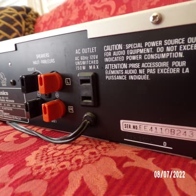Vintage Technics SA-110 Stereo Receiver - Near Mint imagen 5