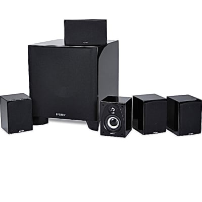 ENERGY RC-MICRO 5.1 Home Theater Surround Speaker System-Complete With Powered Subwoofer *NICE!* *WORKS PERFECTLY!* image 1