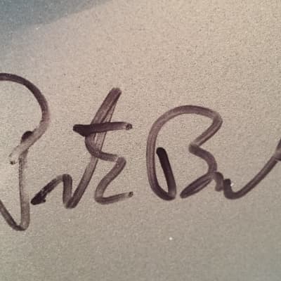 R.E.M. Signed Autographed Fender Standard Stratocaster Electric Guitar image 12