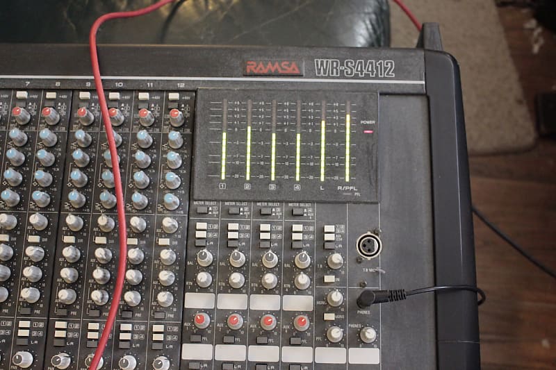Ramsa WR-S4412 Professional 12 Channel Recording Mixer