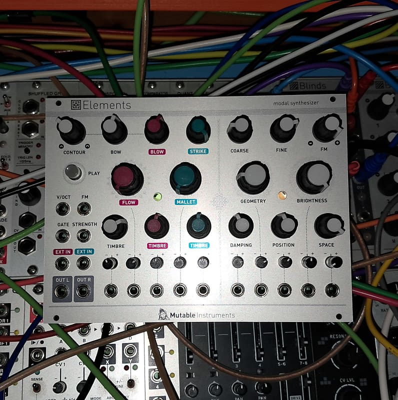 Mutable Instruments Elements Modal Synthesizer | Reverb UK
