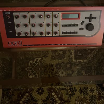 Nord Modular Rack Desktop / Rackmount Virtual Synthesizer 1997 - 2003 - Red