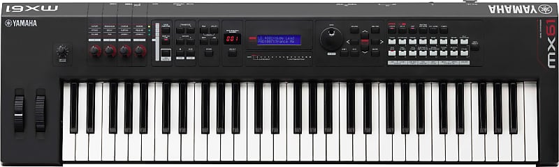 Yamaha MX61-YAM 61-Key Digital Synthesizer Keyboard - BLACK | Reverb