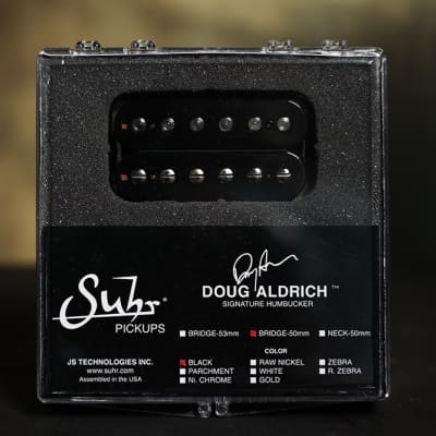 Suhr Doug Aldrich Hot Humbucker Bridge Lead 50mm Guitar Pickup BLACK