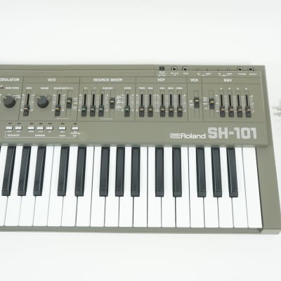 [SALE Ends Aug 5] Roland SH-101 Monophonic Analog Synthesizer Keyboard Perfect Working w/ 100-240V PSU