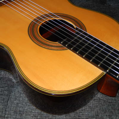 TAKAMINE'S ALL TIME BEST - No15 1980 - BOUCHET/TORRES/HAUSER/FURUI STYLE - CLASSICAL GRAND CONCERT GUITAR - SPRUCE/BRAZILIAN ROSEWOOD image 10