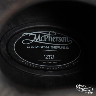 McPherson Blackout Carbon Fiber Touring Camo Top Acoustic Guitar w/ Evo Frets & LR Baggs Pickup #2321 image 4