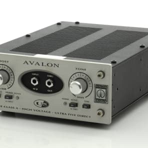 Avalon U5 Silver Studio Preamp and DI - NEW | Reverb Avalon U5 Silver Studio Preamp and DI - NEW | Reverb