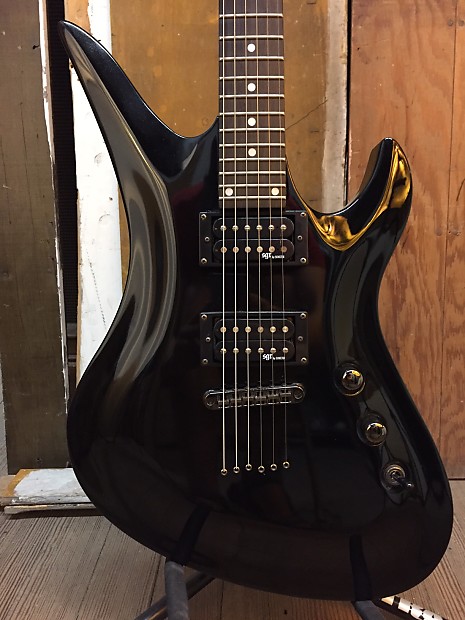 Schecter SGR Avenger Gloss Black | Reverb