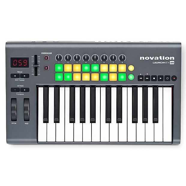 Novation Launchkey 25 USB MIDI Controller Keyboard Reverb UK