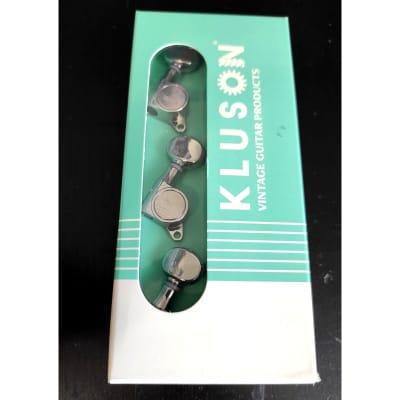 Kluson 6 in line Tuners, small rond butons, 1:18 MK6LN image 6