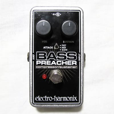 Used Electro-Harmonix EHX Bass Preacher Bass Guitar Compressor Sustainer Pedal image 1