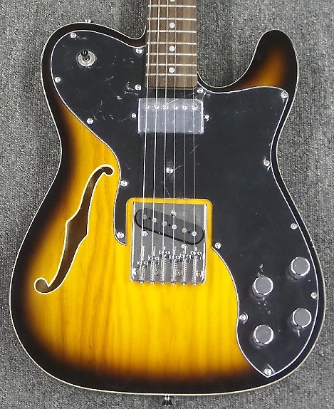 Jay Turser JT LT CUSTOM 69 Tele Slimline Electric Guitar Tobacco Sunburst image 1