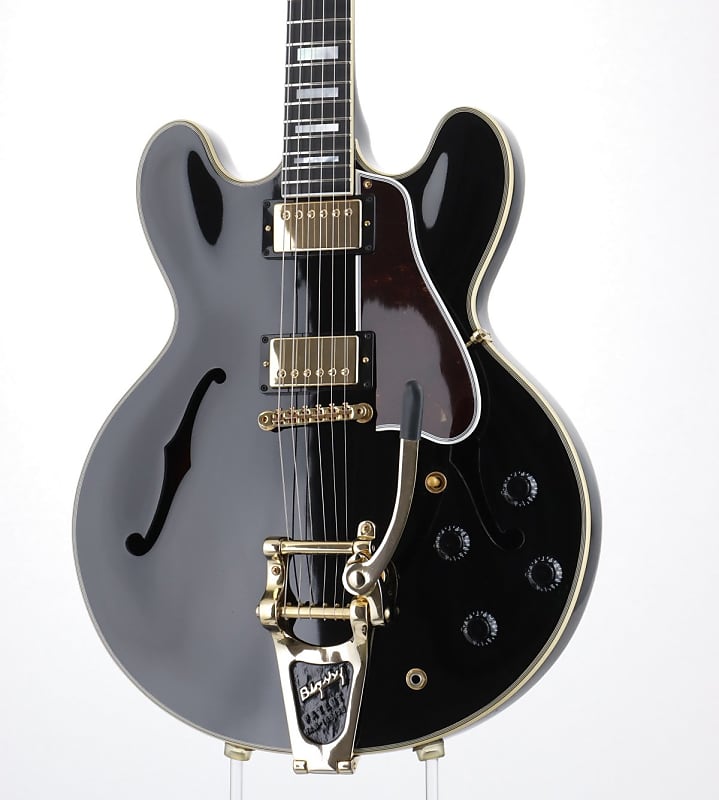 Gibson Memphis ES-355 w Bigsby VOS Antique Ebony (S/N:13814701) [01/16]