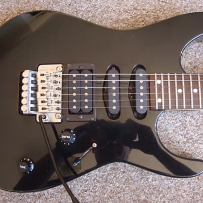 Charvel CDS-045 SSH 1993 Black Made in Japan | Reverb