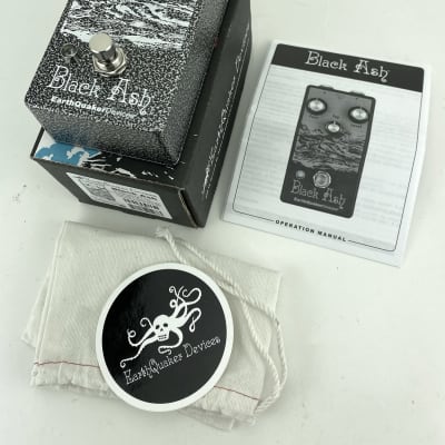 Reverb.com listing, price, conditions, and images for earthquaker-devices-black-ash