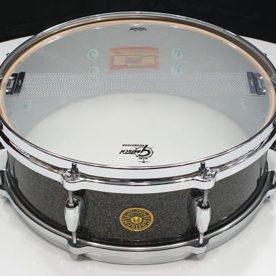 Gretsch USA Custom 5" x 14" 8-Lug Snare Drum w/ VIDEO! Twilight Glass Nitron & G5471 Mini Lugs image 4
