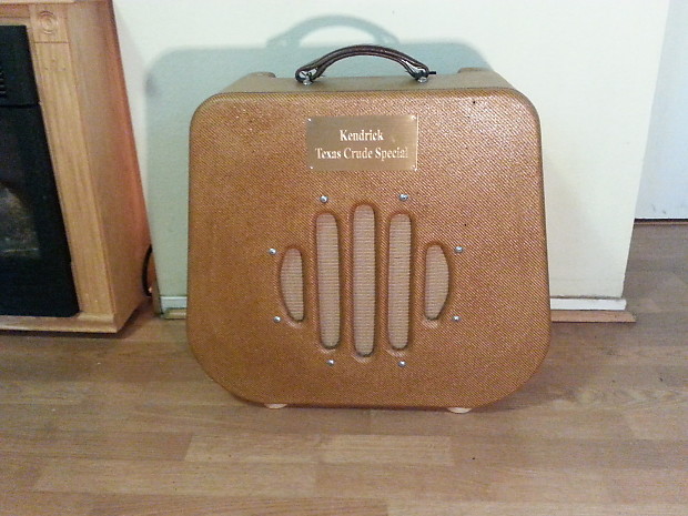 Kendrick Texas Crude Series Harp Amp 1994 Shellac Tweed | Reverb