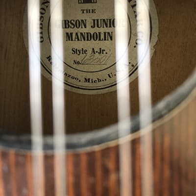 Gibson  A-Junior Jr. Mandolin 1920 image 2