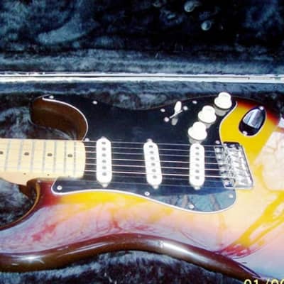 1982 Fender "Dan Smith" Stratocaster Sunburst -  3-Knob, 2 Pickguards, < 7 lbs image 19
