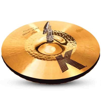 Zildjian 13.25" K Custom Hybrid Hi-Hat Cymbals (Pair)