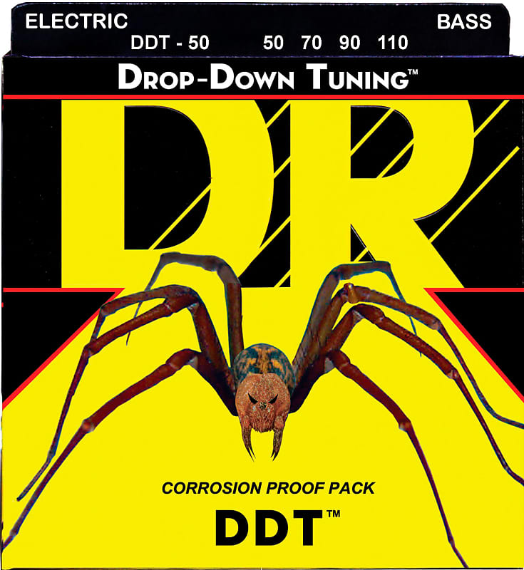 Dr  Ddt 50 Drop Down Tuning Corde Per Basso image 1