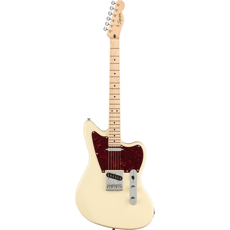 Squier Paranormal Offset Telecaster Electric Guitar, Olympic White image 1