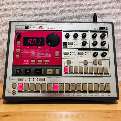 Korg Electribe-R ER-1 Rhythm Synthesizer 2000s - Silver