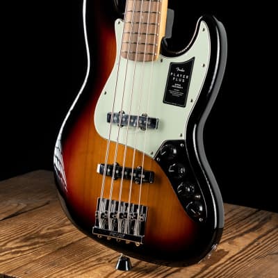 Fender Player Plus Jazz Bass V - 3-Color Sunburst - Free Shipping image 4