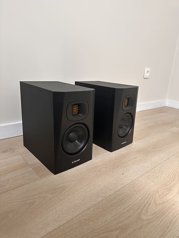 ADAM Audio T5V 5" Active Studio Monitors (Pair) 2010s - Black image 1