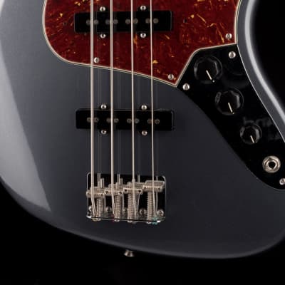 Fender Custom Shop 1964 Jazz Bass Closet Classic Charcoal Frost Metallic With Case image 5