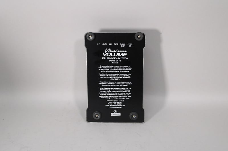 Used Visual Sound Used Visual Sound VISUAL VOLUME Pedal