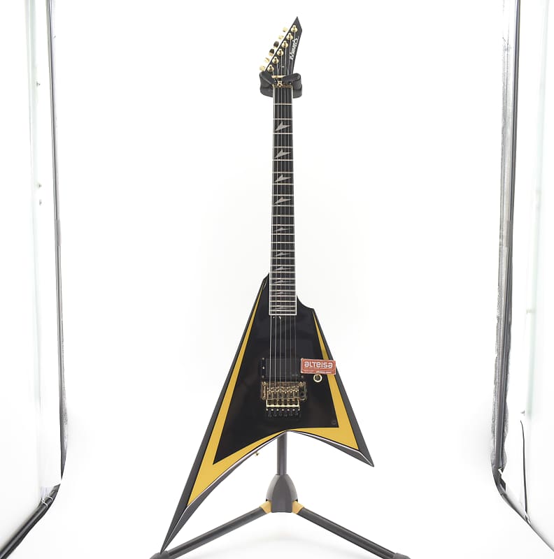 Edwards Electric Guitar Alexi Laiho E-ALEXI Japan - Black with Yelow Stripe