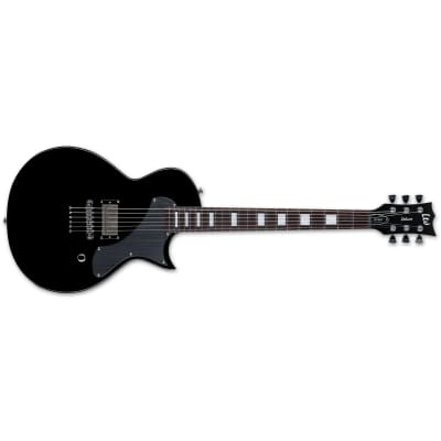 ESP LTD Deluxe EC-01FT Guitar, Macassar Ebony Fretboard, Duncan Custom 14, Black