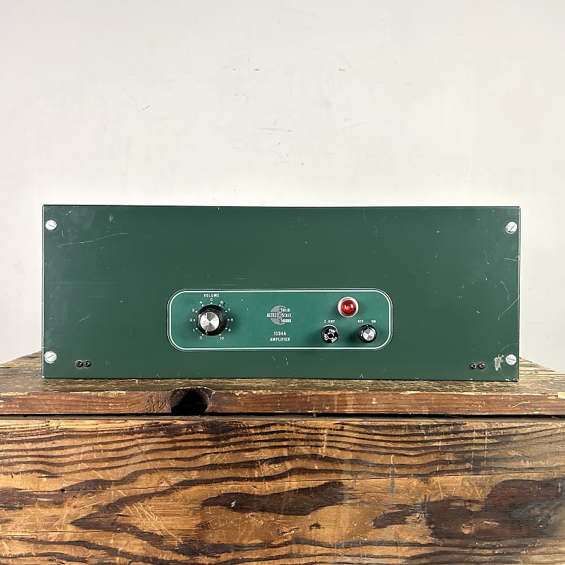 Altec 1594A Monoblock Amplifier 1967 - Green  			