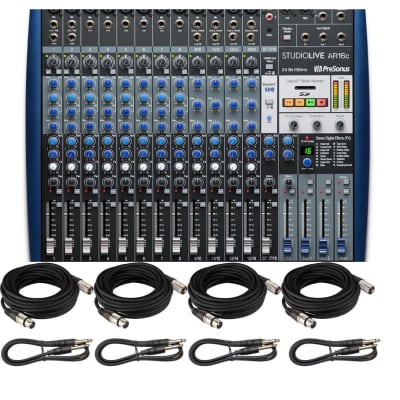 New PreSonus StudioLive AR16c USB-C 18-Channel Hybrid Performance & Recording Mixer SLMAR16C image 2