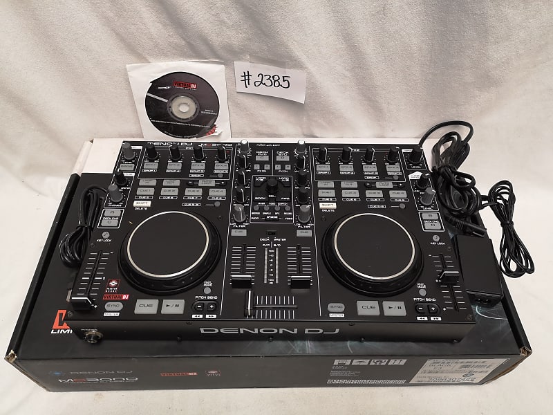 Denon DJ MC3000 DJ Software Controller with Mixer #2385 Good
