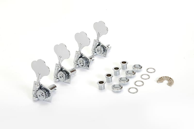 Graphtech Ratio 4 String Bass Tuners 4in line Fender Style Reverb