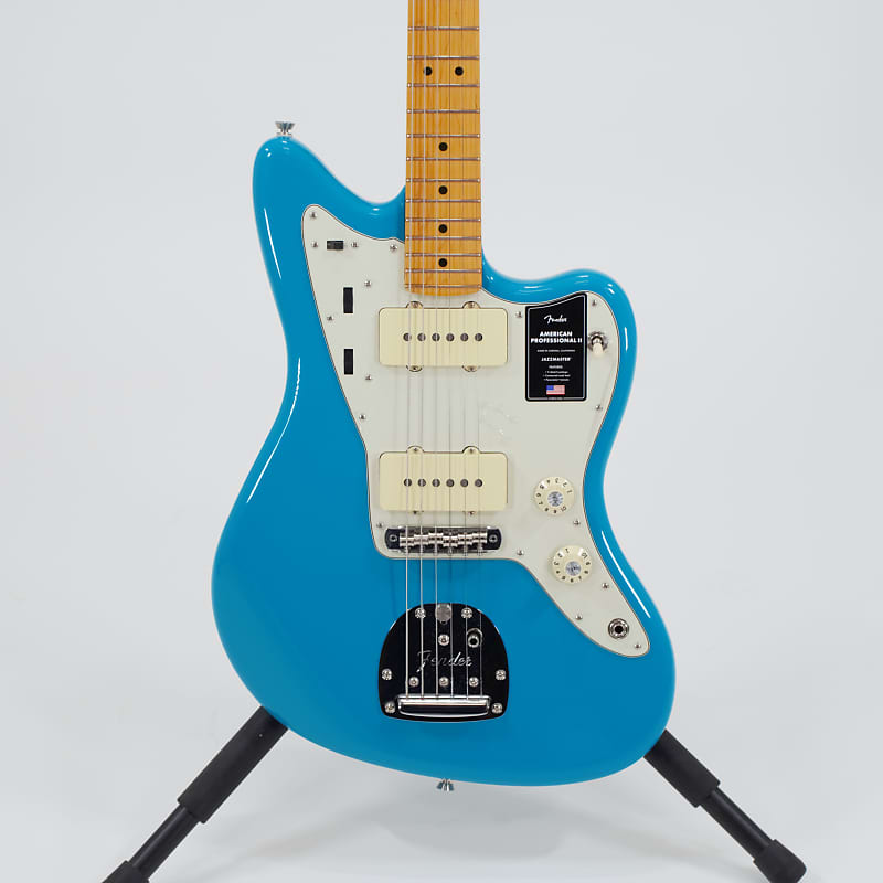 Fender American Professional II Jazzmaster 2023 - Miami Blue with Maple Fingerboard image 1
