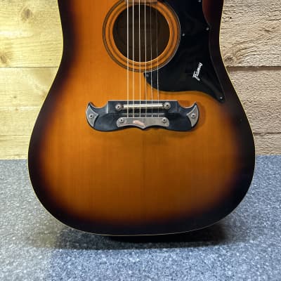 Framus Texas western 60’s 6 string acoustic guitar Sunburst image 1