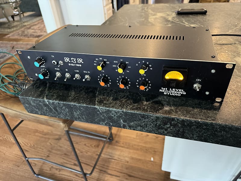 RJR 312 API clone Preamp + 169 EQ 2010’s Black Reverb