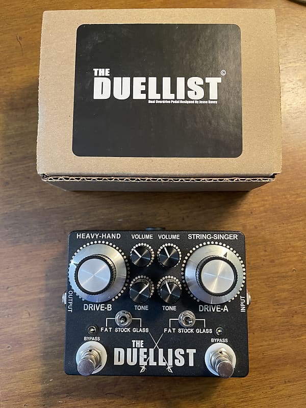 King Tone Guitar The Duellist Dual Overdrive King Tone Guitar The Duellist Dual Overdrive 2010s - Black | Reverb