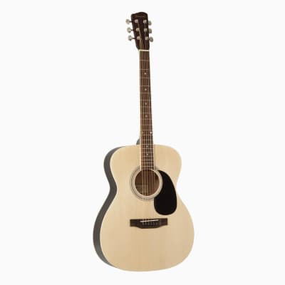 Savannah SGO-12 Savannah 000-Style Acoustic Guitar in Natural or Black for sale