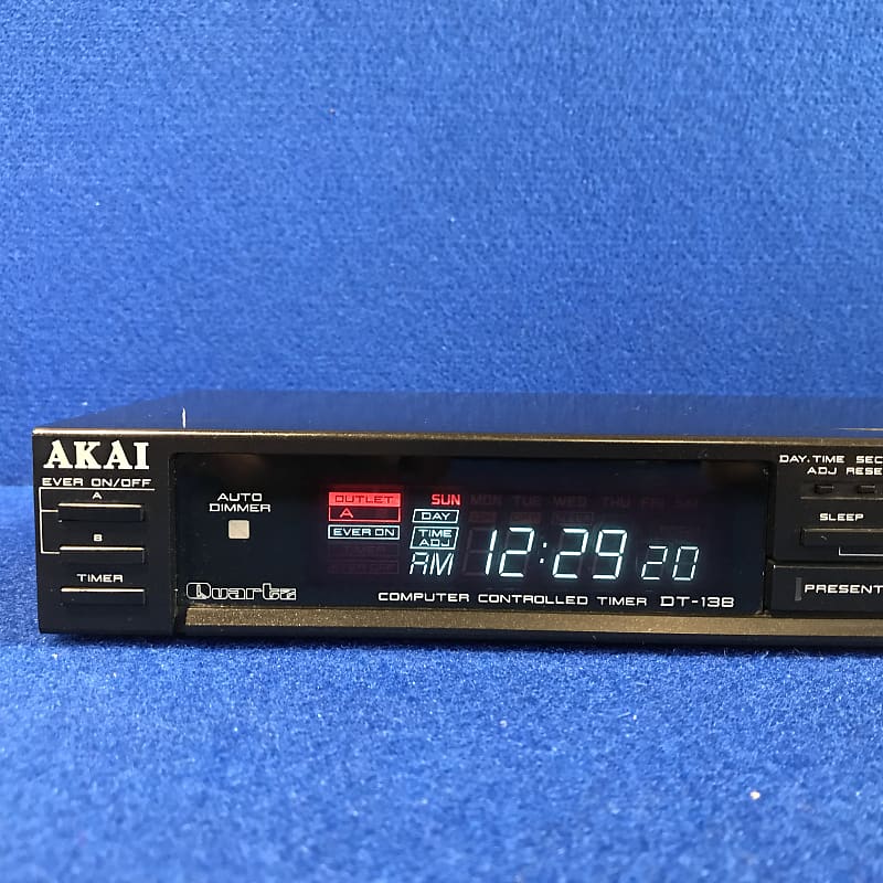 【完全整備・１年保証】 AKAI DT-138 オーディオタイマー 完全整備・1年保証】 AKAI DT-138 オーディオタイマー - メルカリ