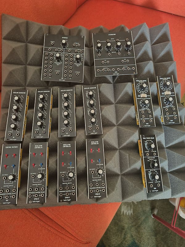 Behringer Eurorack modules 15pcs, 2pcs added 18.5 image 1