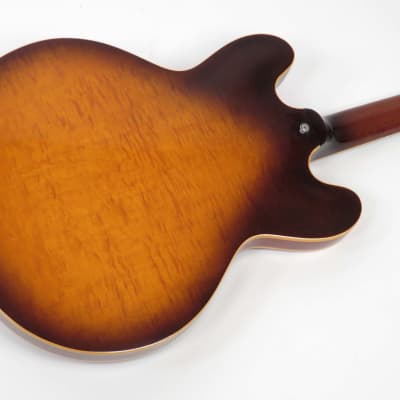 Gibson ES-335 Dot Reissue 1986 Sunburst ~ Super Flame Top and Back image 4